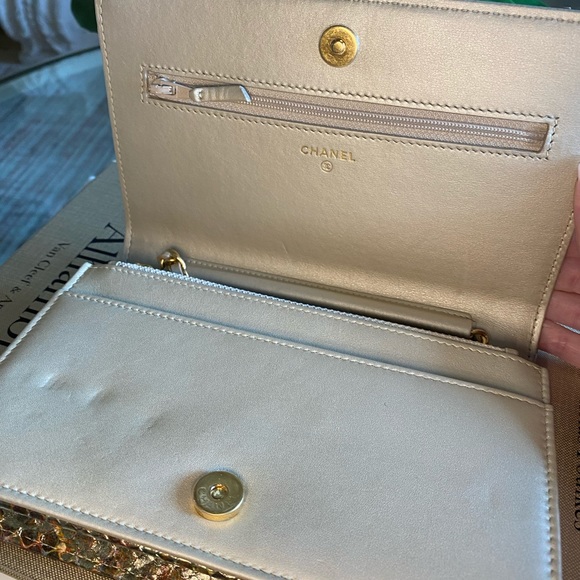 RARE ⭐️Authentic Chanel Python WOC Bag ⭐️ NWT - Picture 8 of 14